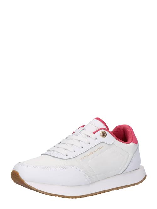 Se TOMMY HILFIGER Sneaker low 'Essential'  guld / pink / hvid ved About You