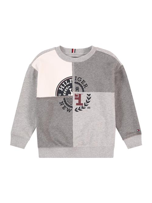 TOMMY HILFIGER Sweatshirt  marin / grå / mørkegrå / hvid