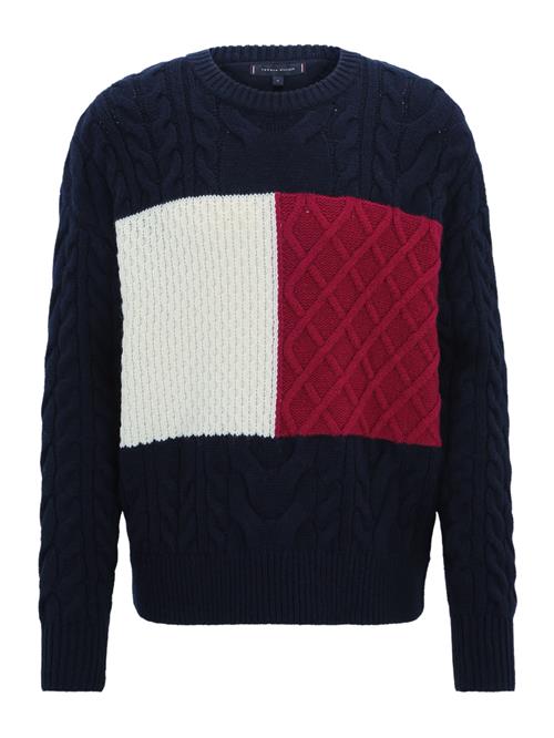 Se TOMMY HILFIGER Pullover  ecru / marin / burgunder ved About You