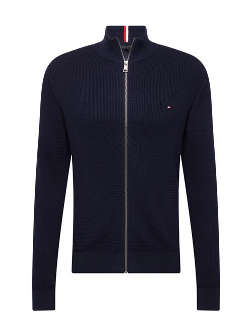 Se TOMMY HILFIGER Sweatjakke  marin / rød / hvid ved About You