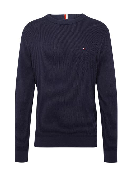 TOMMY HILFIGER Pullover  mørkeblå / rød / hvid