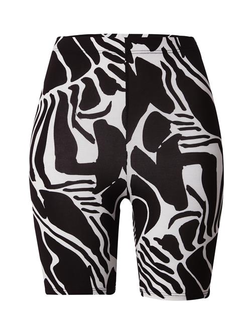 TOPSHOP Leggings  sort / hvid