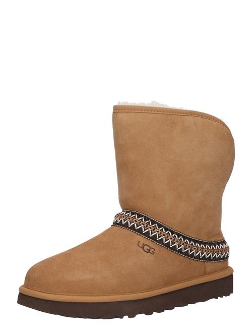 UGG Boots 'Classic'  umbra / mørkebrun / hvid