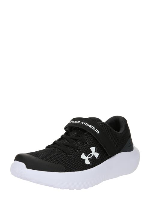 UNDER ARMOUR Sportssko 'Surge 4'  sort / hvid