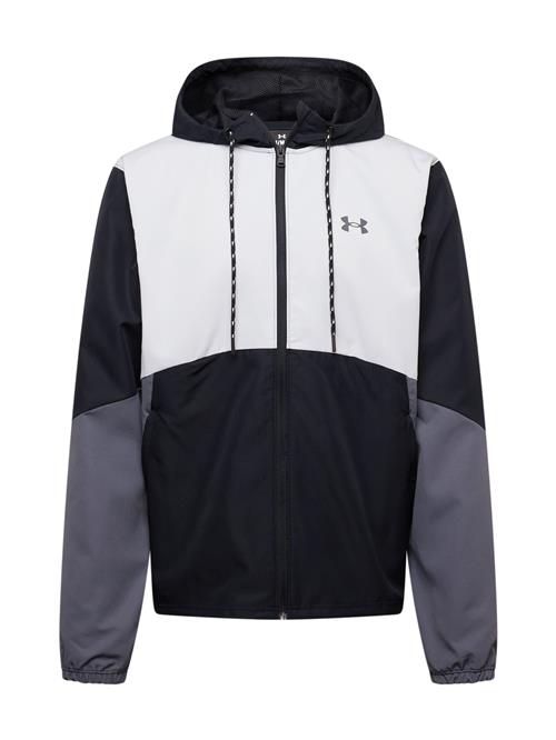 UNDER ARMOUR Sportsjakke 'Legacy'  mørkegrå / sort / hvid