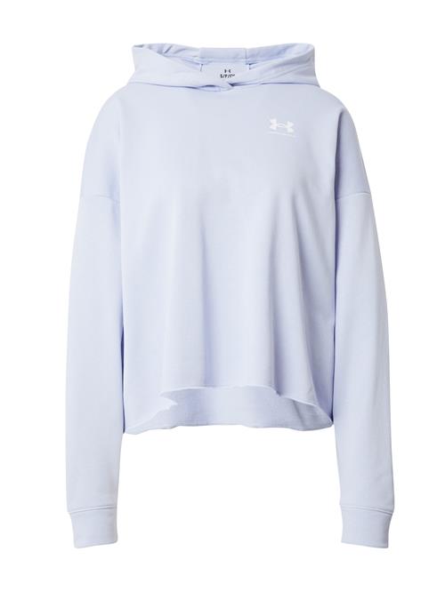 Se UNDER ARMOUR Sportsweatshirt 'Rival'  lyselilla ved About You