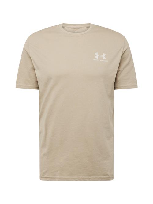 UNDER ARMOUR Funktionsskjorte  cappuccino / hvid