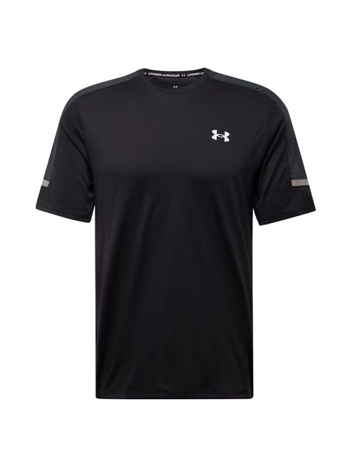 Se UNDER ARMOUR Funktionsskjorte 'Utility'  blå-meleret / grå / sort / hvid ved About You