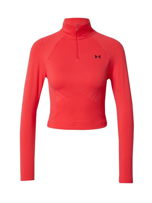 Se UNDER ARMOUR Funktionsbluse  knaldrød / sort ved About You