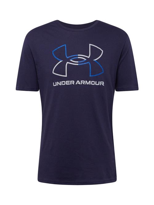 Se UNDER ARMOUR Funktionsskjorte 'Foundation'  blå / navy / hvid ved About You