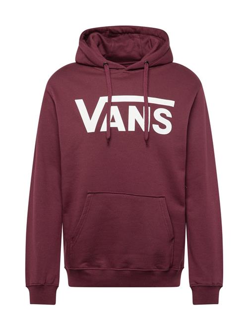 VANS Sweatshirt 'Classic'  bordeaux / hvid