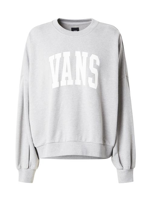 VANS Sweatshirt 'Stadium'  grå-meleret / hvid