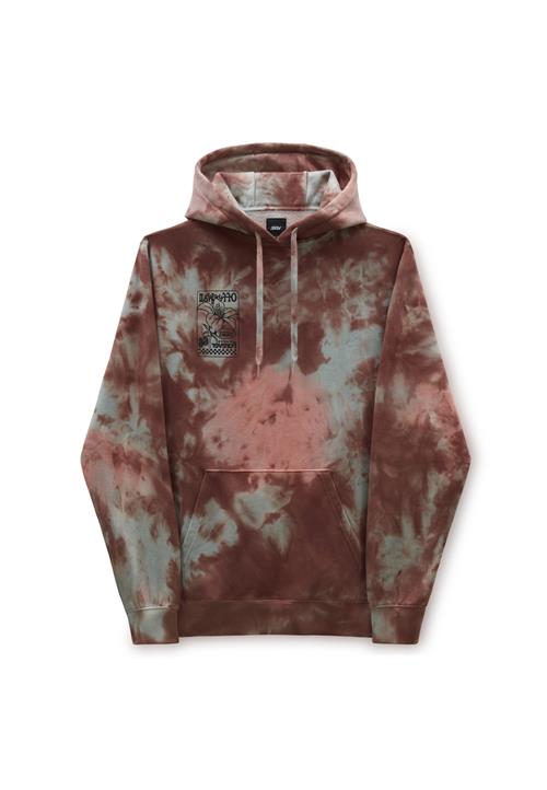 VANS Sweatshirt 'FOREVER TIEDYE'  dueblå / brun