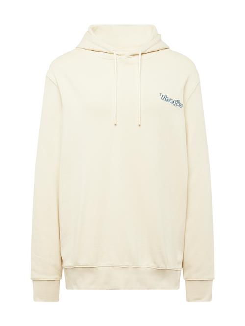 Se WRANGLER Sweatshirt  beige / blå ved About You