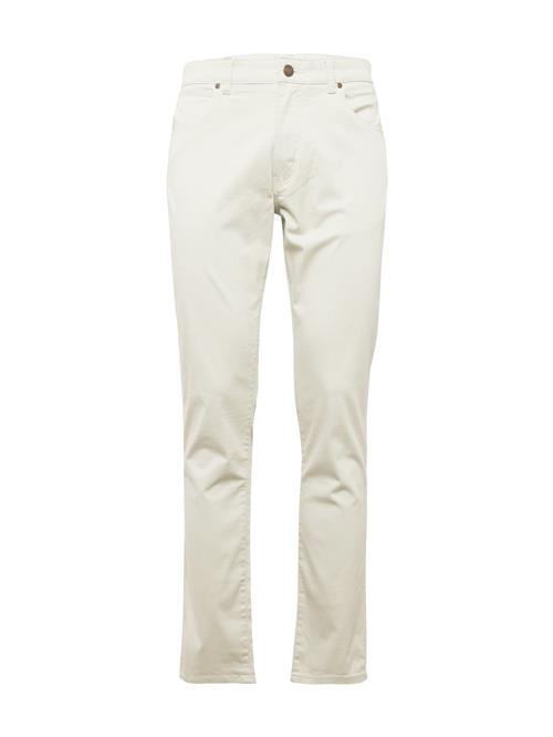 WRANGLER Jeans 'LARSTON'  lysebrun / white denim