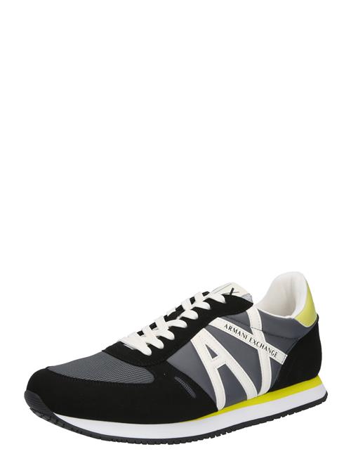 ARMANI EXCHANGE Sneaker low  citron / grå / sort / hvid