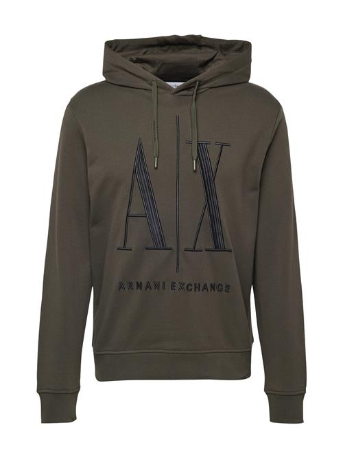 ARMANI EXCHANGE Sweatshirt  khaki / sort