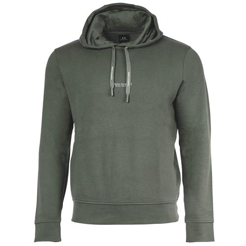 Se ARMANI EXCHANGE Sweatshirt  grøn / hvid ved About You