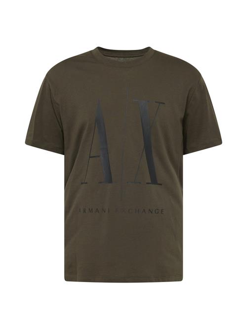 Se ARMANI EXCHANGE Bluser & t-shirts '8NZTPA'  oliven / sort ved About You