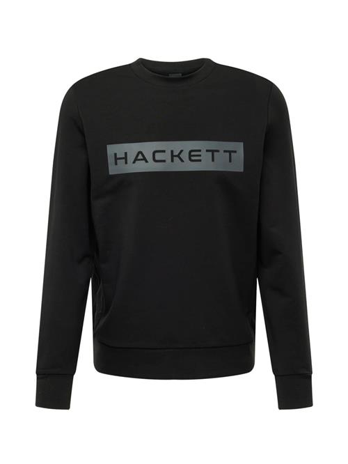 Hackett London Sweatshirt 'ESSENTIAL'  mørkegrå / sort