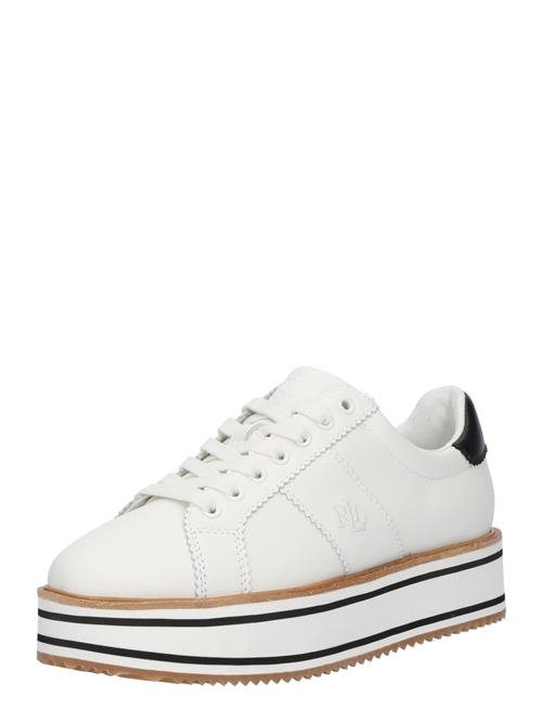 Se Lauren Ralph Lauren Sneaker low 'AMELIA'  hvid ved About You