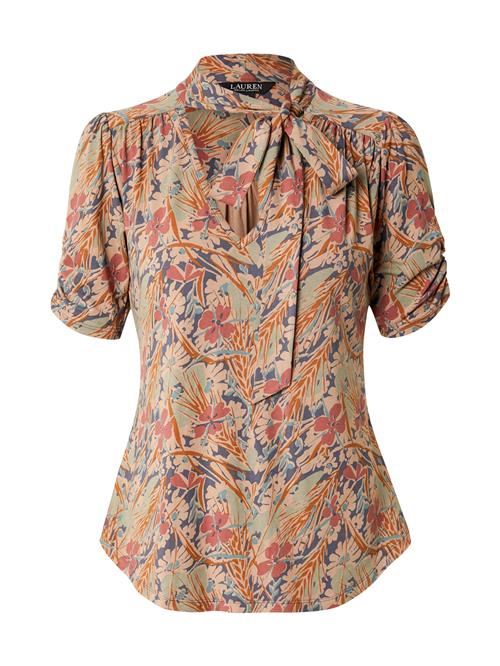 Lauren Ralph Lauren Shirts 'JONTELLA'  creme / indigo / siv / mørkeorange