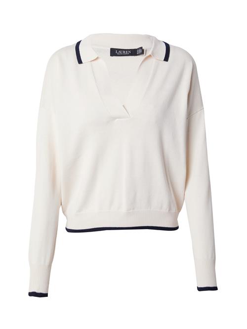 Se Lauren Ralph Lauren Pullover 'FLORRIE'  sort / hvid ved About You