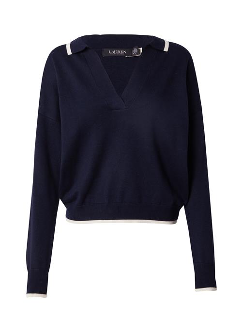 Lauren Ralph Lauren Pullover 'FLORRIE'  navy / hvid