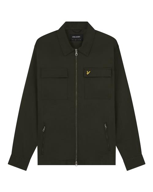 Lyle & Scott Overgangsjakke  gul / mørkegrøn