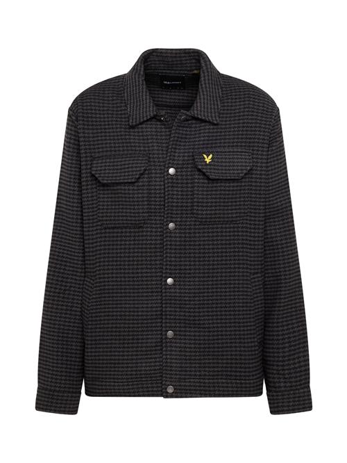 Lyle & Scott Overgangsjakke  gul / mørkegrå / sort