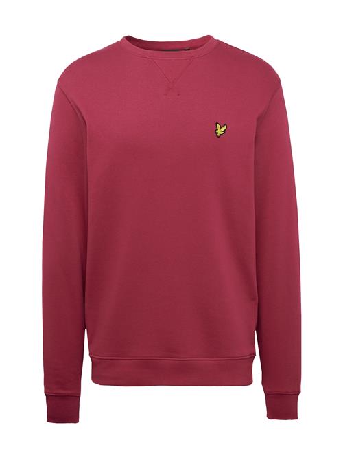 Lyle & Scott Sweatshirt  gul / burgunder / sort