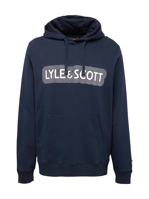 Se Lyle & Scott Sweatshirt  navy / gul / sort / hvid ved About You