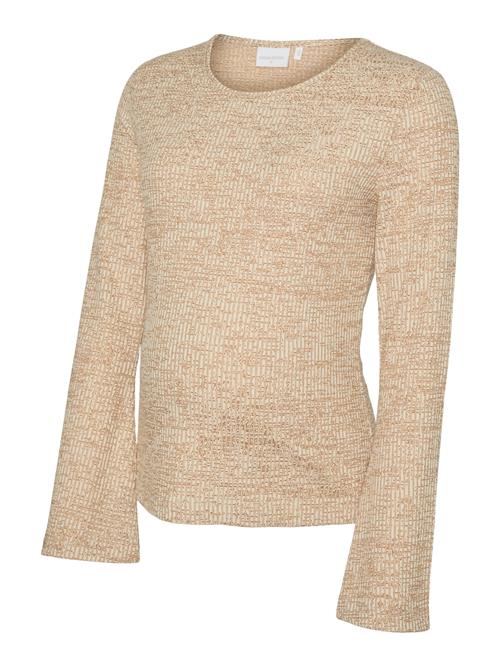 MAMALICIOUS Shirts 'MLTALIKA'  beige-meleret