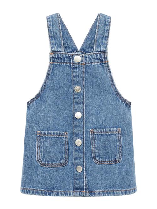 MANGO KIDS Kjole 'Ruffi'  blue denim