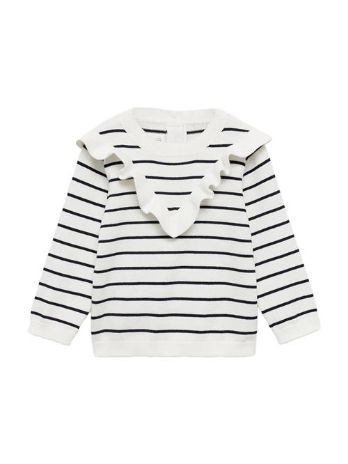 Se MANGO KIDS Pullover 'PEPI'  ecru / navy ved About You