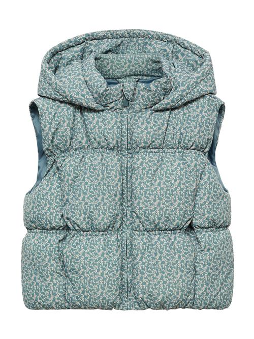 MANGO KIDS Vest 'ONA'  lysebeige / smaragd