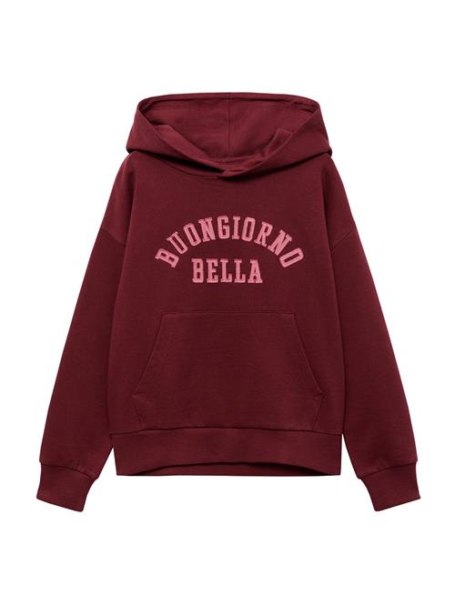 MANGO KIDS Sweatshirt 'BELLA'  pitaya / burgunder