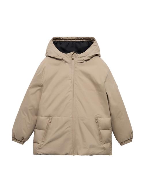 MANGO KIDS Vinterjakke 'Enzo'  cappuccino