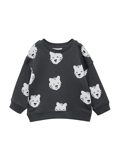 Se MANGO KIDS Sweatshirt  antracit / hvid ved About You