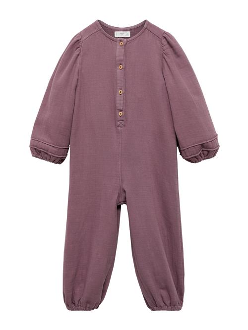 MANGO KIDS Overall 'Monkey'  blomme