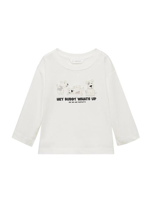 MANGO KIDS Shirts 'BUDDY'  grå / sort / hvid