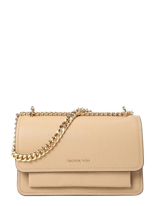 MICHAEL Michael Kors Skuldertaske 'Claire'  beige / guld / sort