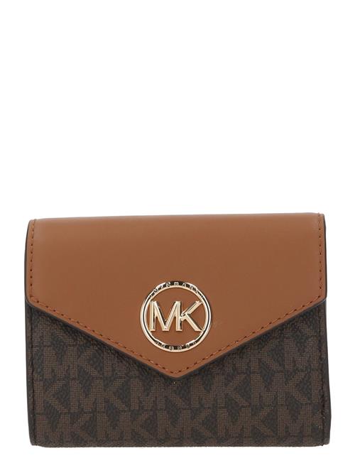 MICHAEL Michael Kors Tegnebog  brun / karamel / mørkebrun / guld