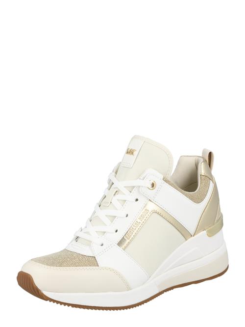 MICHAEL Michael Kors Sneaker low 'Georgie'  beige-meleret / guld / hvid