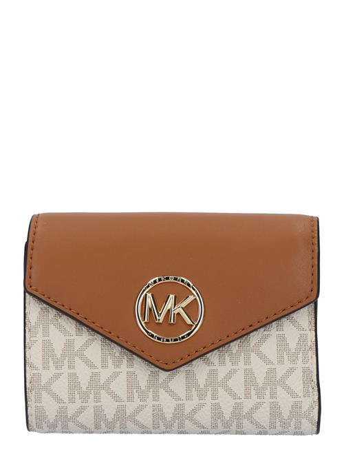 MICHAEL Michael Kors Tegnebog  beige / brun / guld