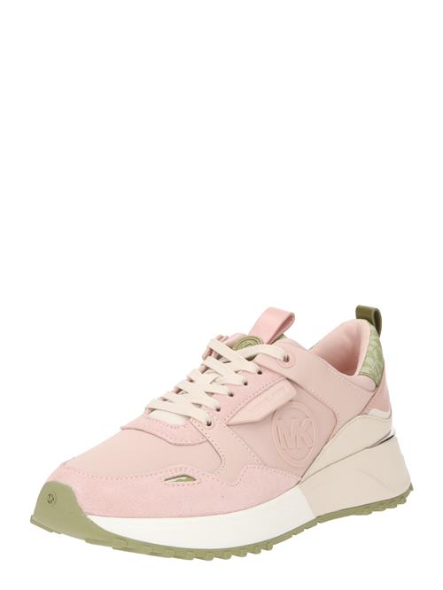 Se MICHAEL Michael Kors Sneaker low 'THEO'  kit / mørkebeige / rosé ved About You