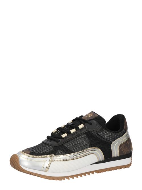 MICHAEL Michael Kors Sneaker low 'BYRDIE'  brun / guld / sølvgrå / sort