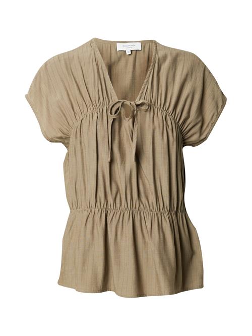 rosemunde Bluse  mørkebeige