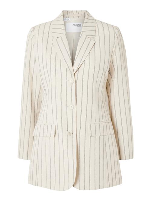 Se SELECTED FEMME Blazer 'Hilda'  creme / sort ved About You