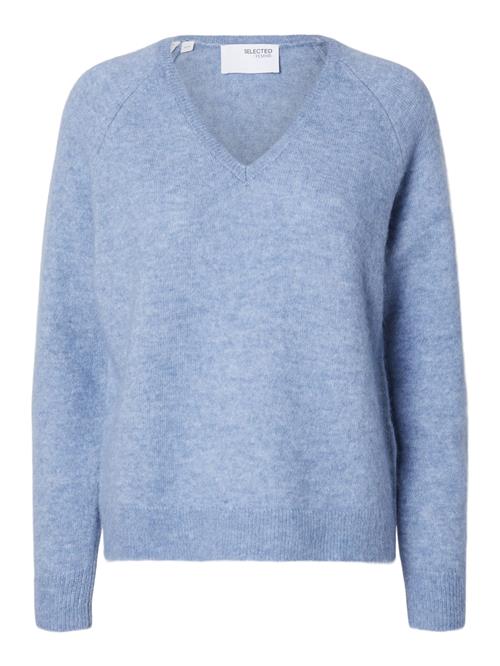 Se SELECTED FEMME Pullover 'SLFLulu'  blue denim ved About You